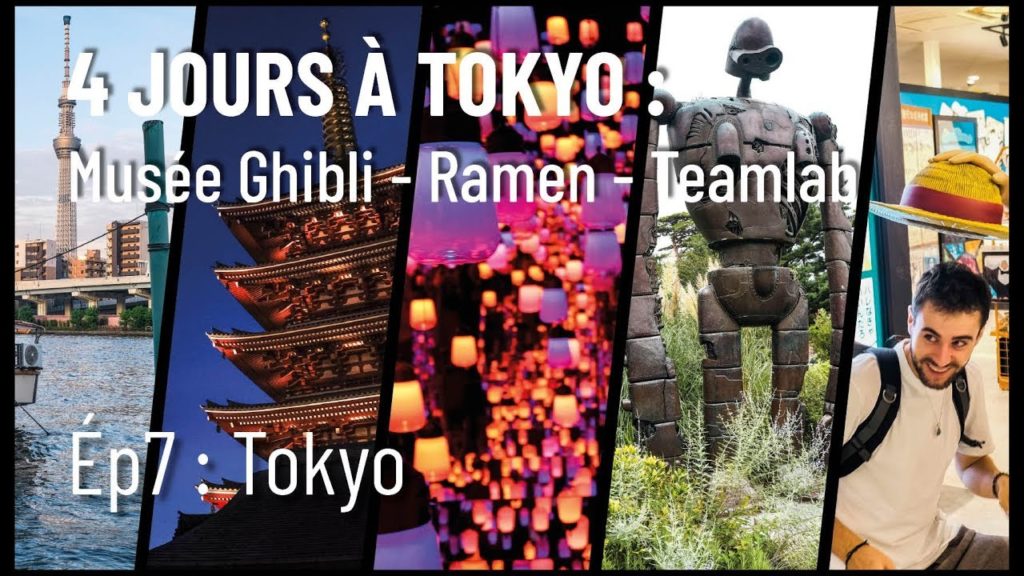 4 jours à TOKYO (Japon) : Musée Ghibli - Ramen - Teamlab