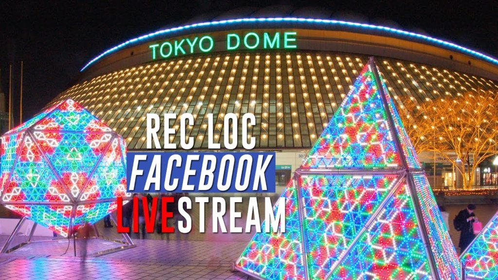 A NIGHT WALK around TOKYO DOME with CHRISTMAS ILLUMINATION | #RecLocJapanLive