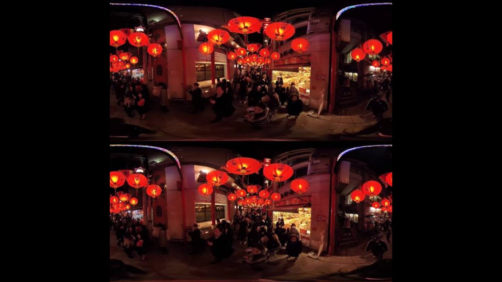 [3D-360 sightseeing] Nagasaki Lantern Festival - experimental version