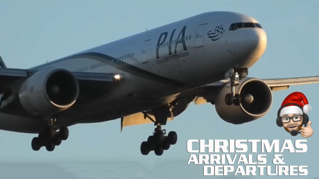 Christmas Planespotting Live from Heathrow Airport