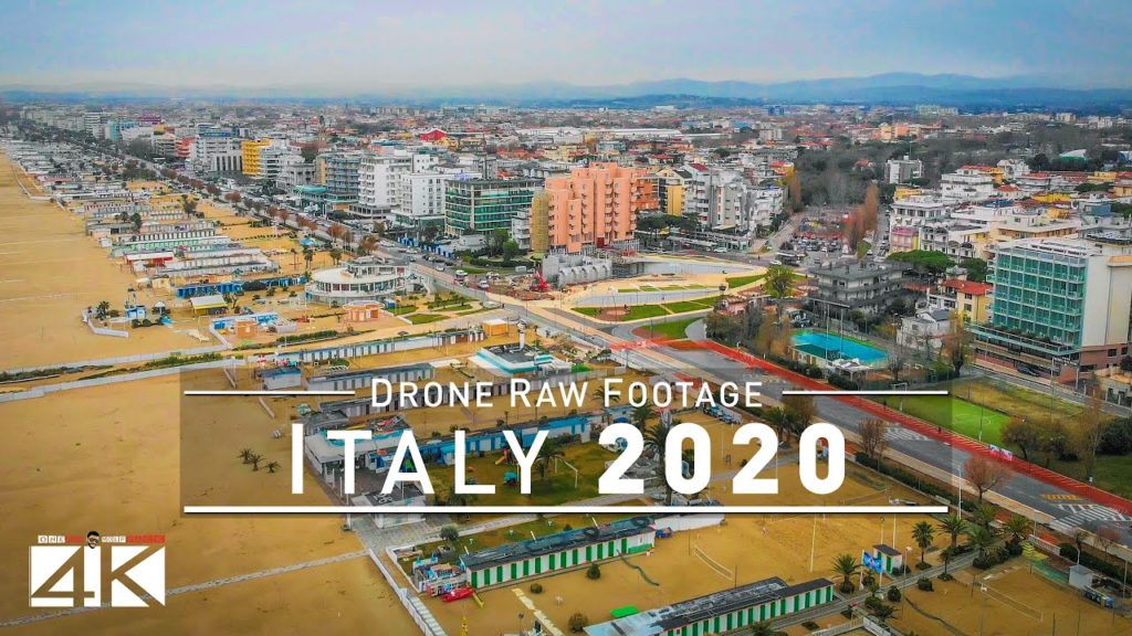 【4K】Drone RAW Footage | This is ITALY 2020 | Rimini | Milan | UltraHD Stock Video
