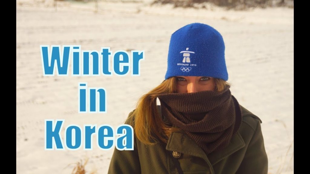 WINTER IN KOREA (Getting dressed to play outside in the snow)