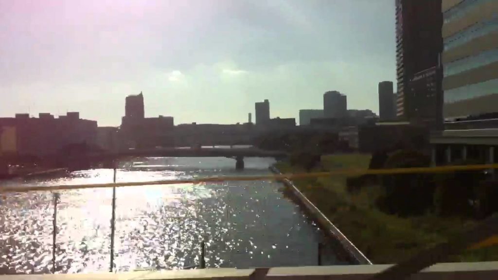 Traveling on Train in Tokyo