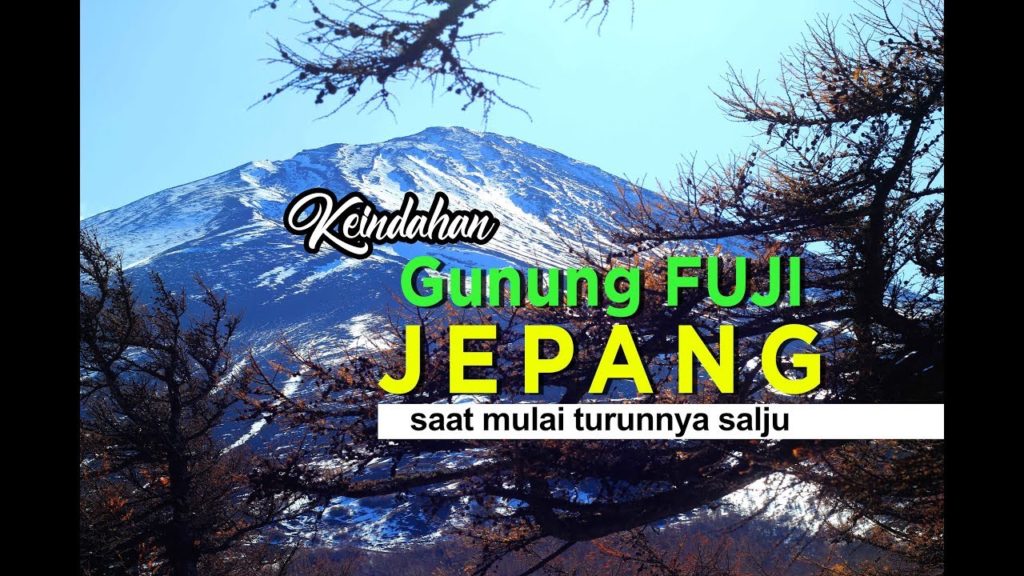 Ternyata bulan November Gunung Fuji Jepang sudah mulai turun Salju #gunungfuji #tokyo #japan Ternyata bulan November Gunung Fuji Jepang sudah mulai turun Salju #gunungfuji #tokyo #japan