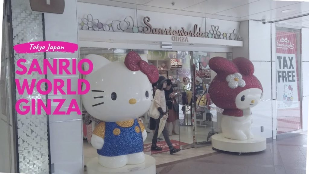 Sanrio World Ginza | Tokyo Japan | Walk with me tour