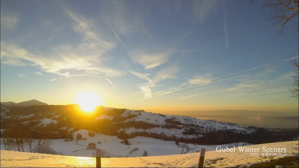 Gubel, Zug December Day SWITZERLAND  冬の日