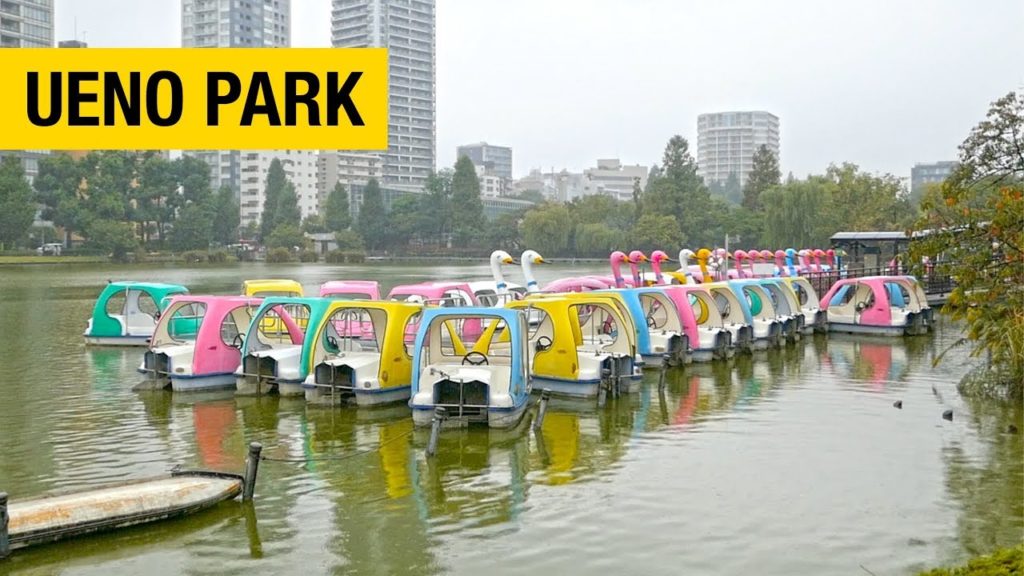 Ueno Park on a Rainy Day