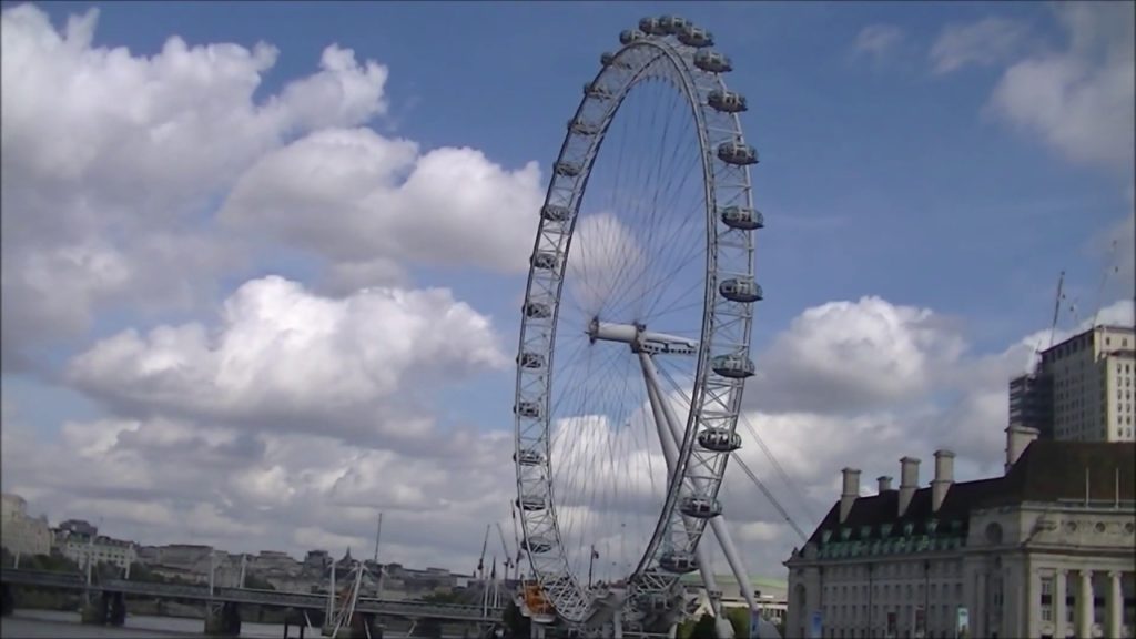 Sunny Day in London, Westminster Bridge.