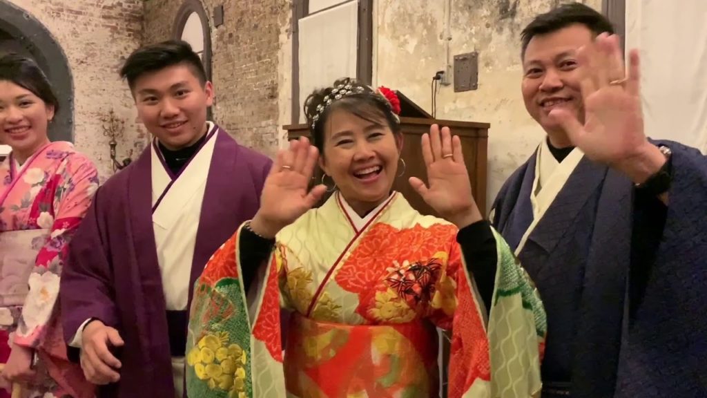 Indonesian travelers enjoyed kimono experience in Hakodate, Hokkaido