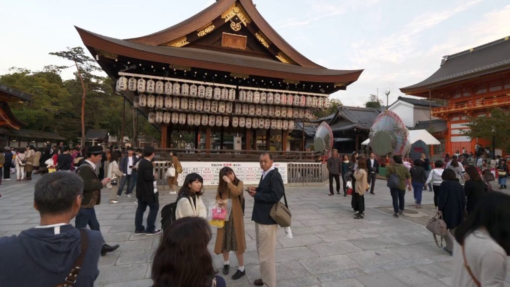 【4K】Evening Kyoto - walking around Gion
