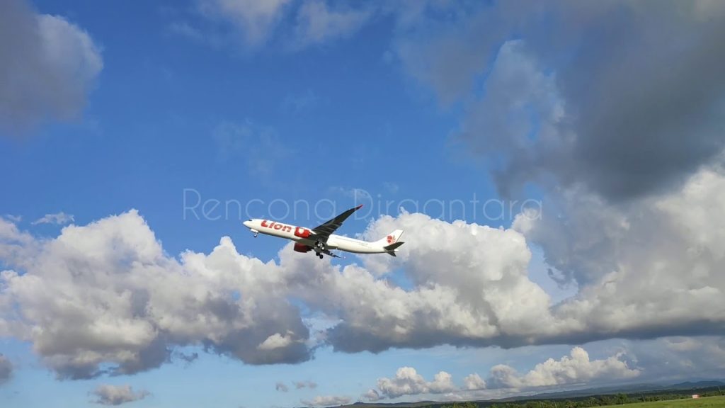 Airbus A330-900neo Lion Air Takeoff From BTJ Heading to Jeddah