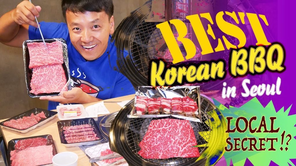THE BEST Korean BBQ in Seoul! BBQ BEEF ALLEY Meat Market | LOCAL SECRET!