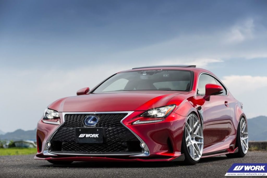BREEZE Lexus RC300h on WORK Gnosis FMB03 #artofwheel #breeze #lexus #rc300h #gno...