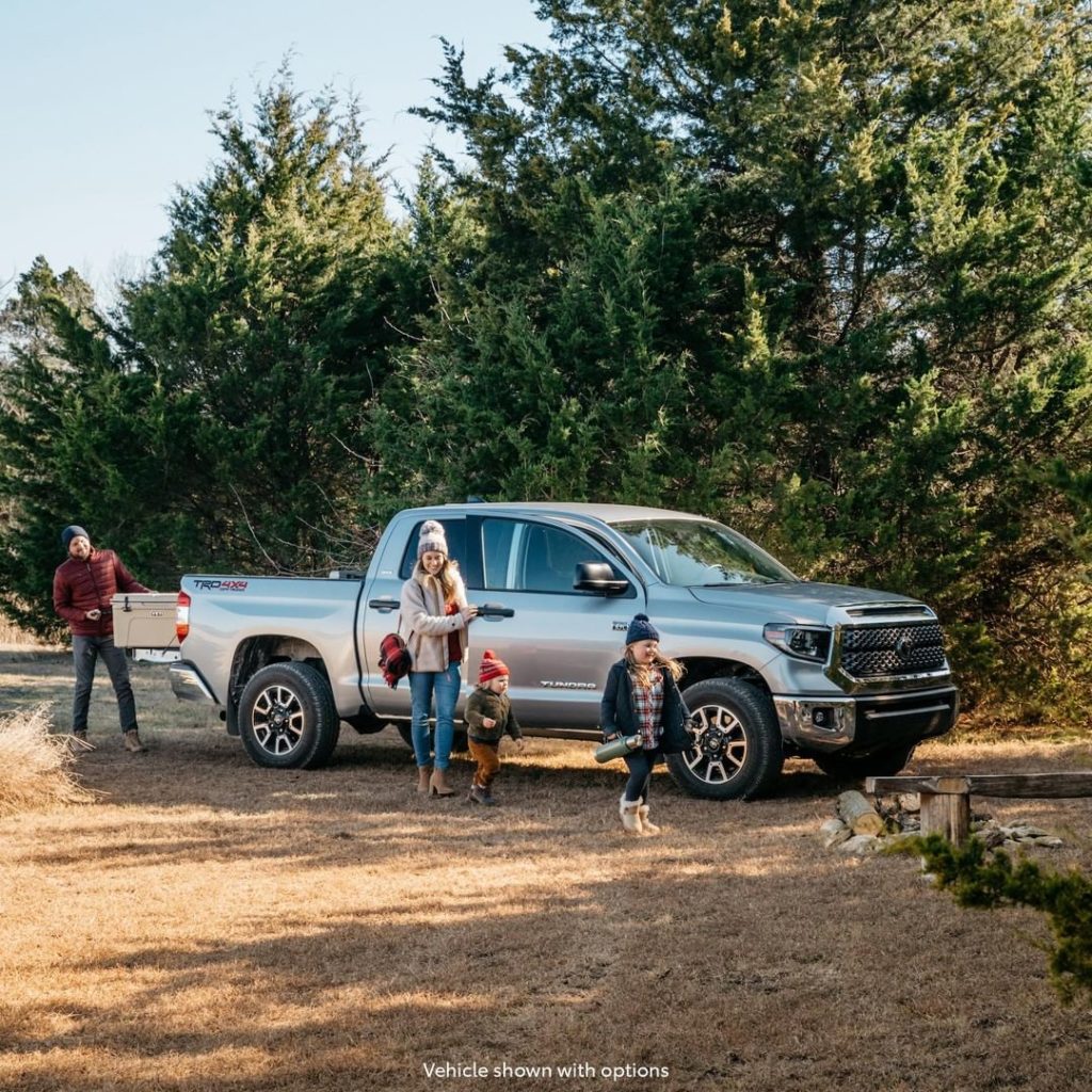 When it comes to hauling this much holiday cheer, Santa only trusts one truck to...