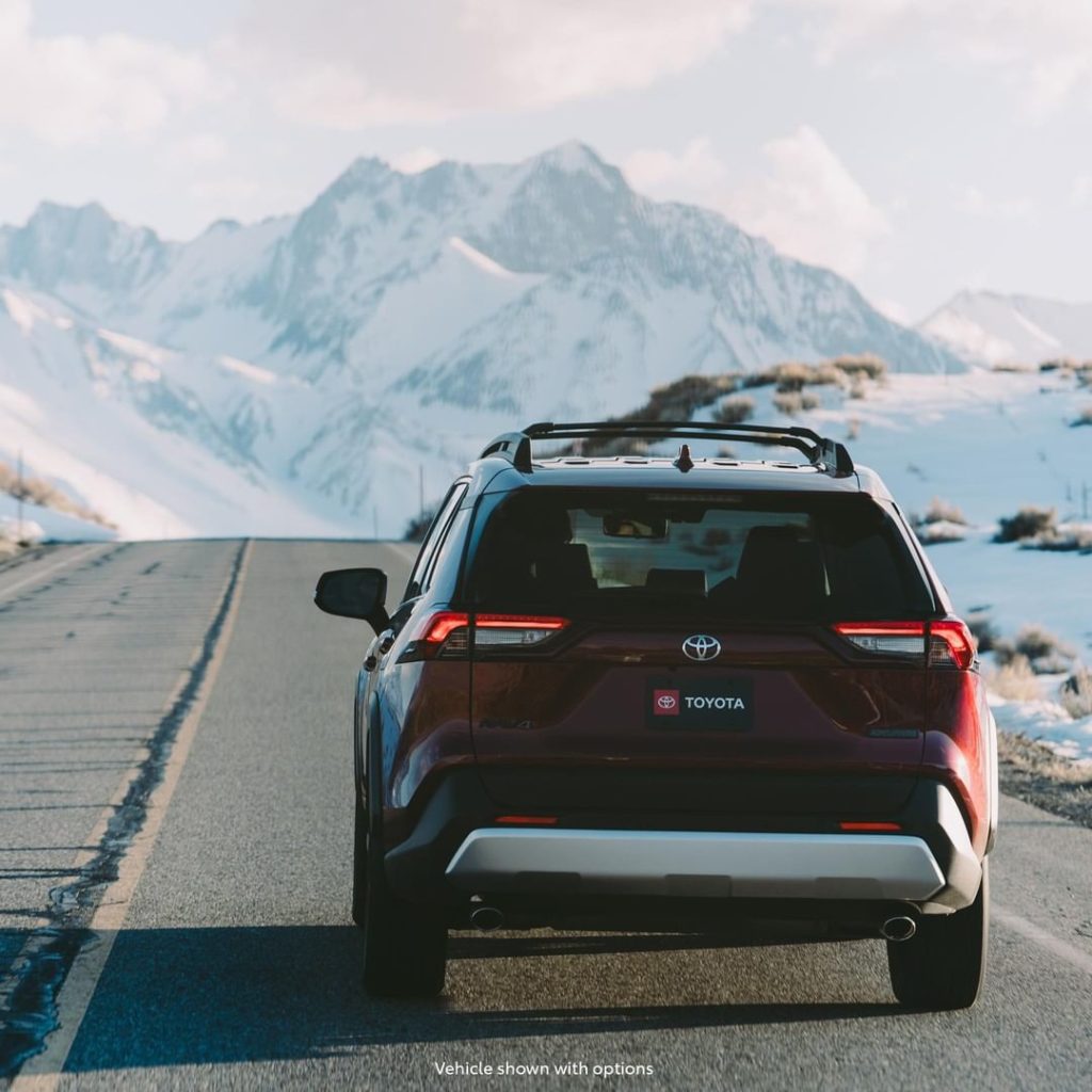 Gives a whole new meaning to scenic route. #RAV4 #LetsGoPlaces...