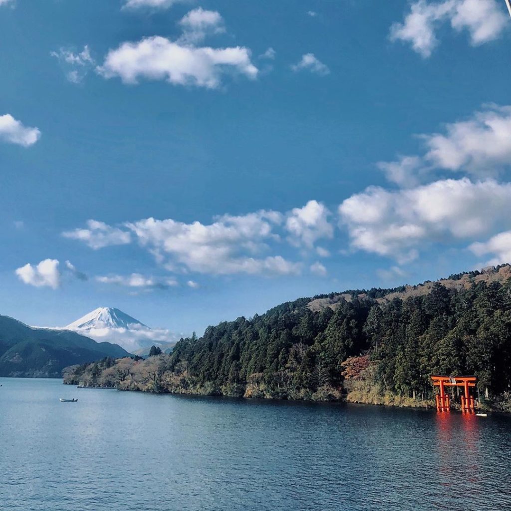 Winter has arrived in Japan  #Mt.Fuji...