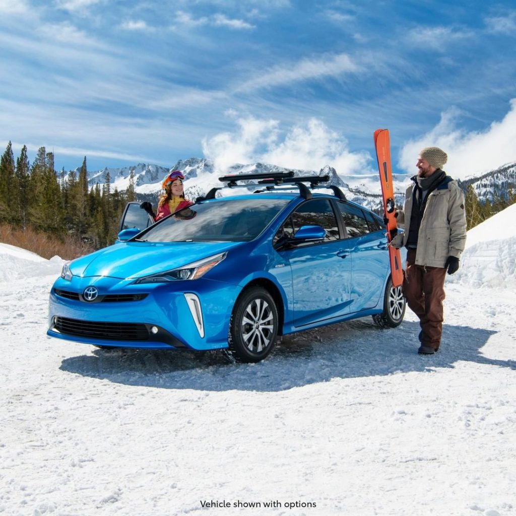 With available AWD-e, #Prius is ready for the coldest winters! #LetsGoPlaces...