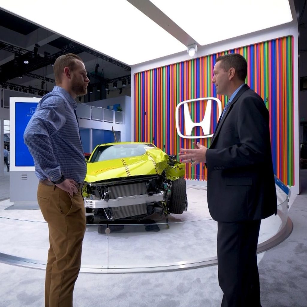 We believe in #SafetyForEveryone. See what happens when our Head of Crash Safety...