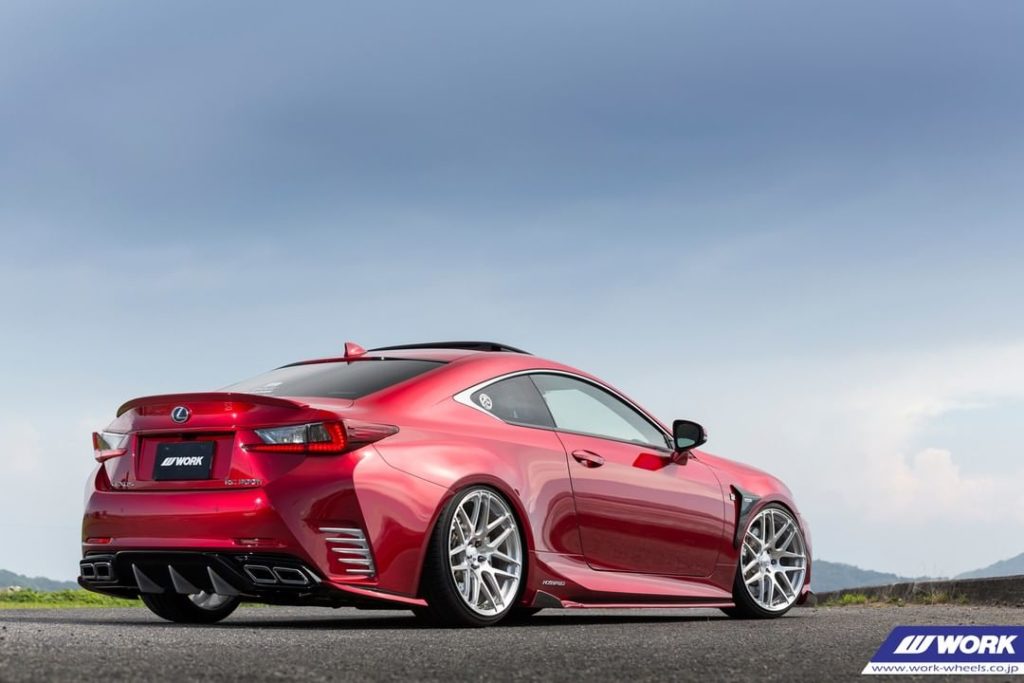 BREEZE Lexus RC300h on WORK Gnosis FMB03 #artofwheel #breeze #lexus #rc300h #gno...