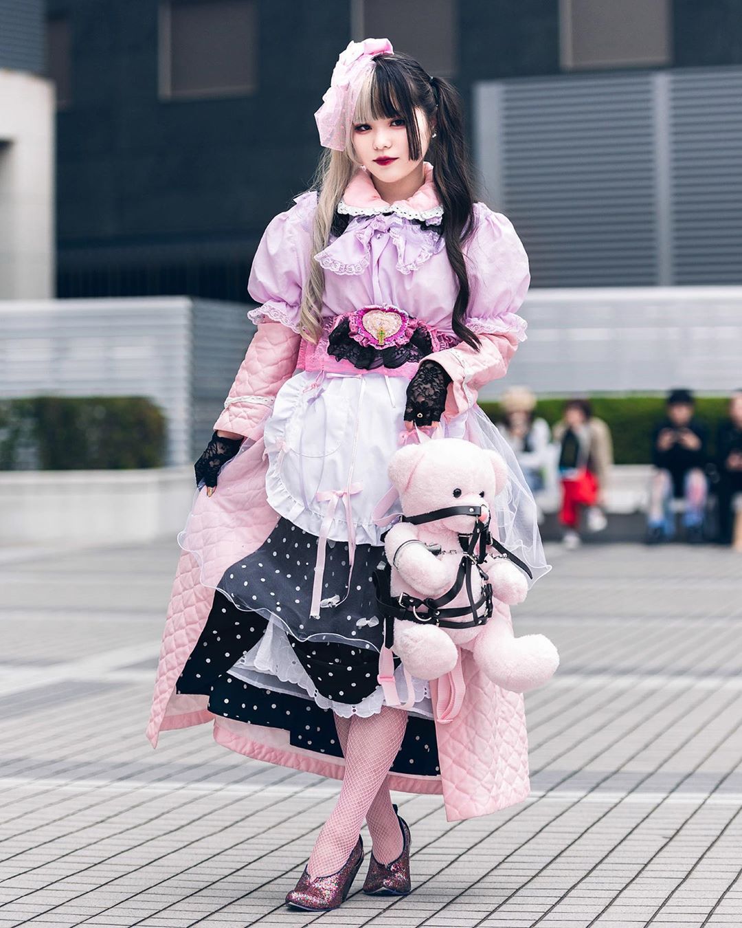 Tokyo Fashion on X: Japanese student Mako on the street in
