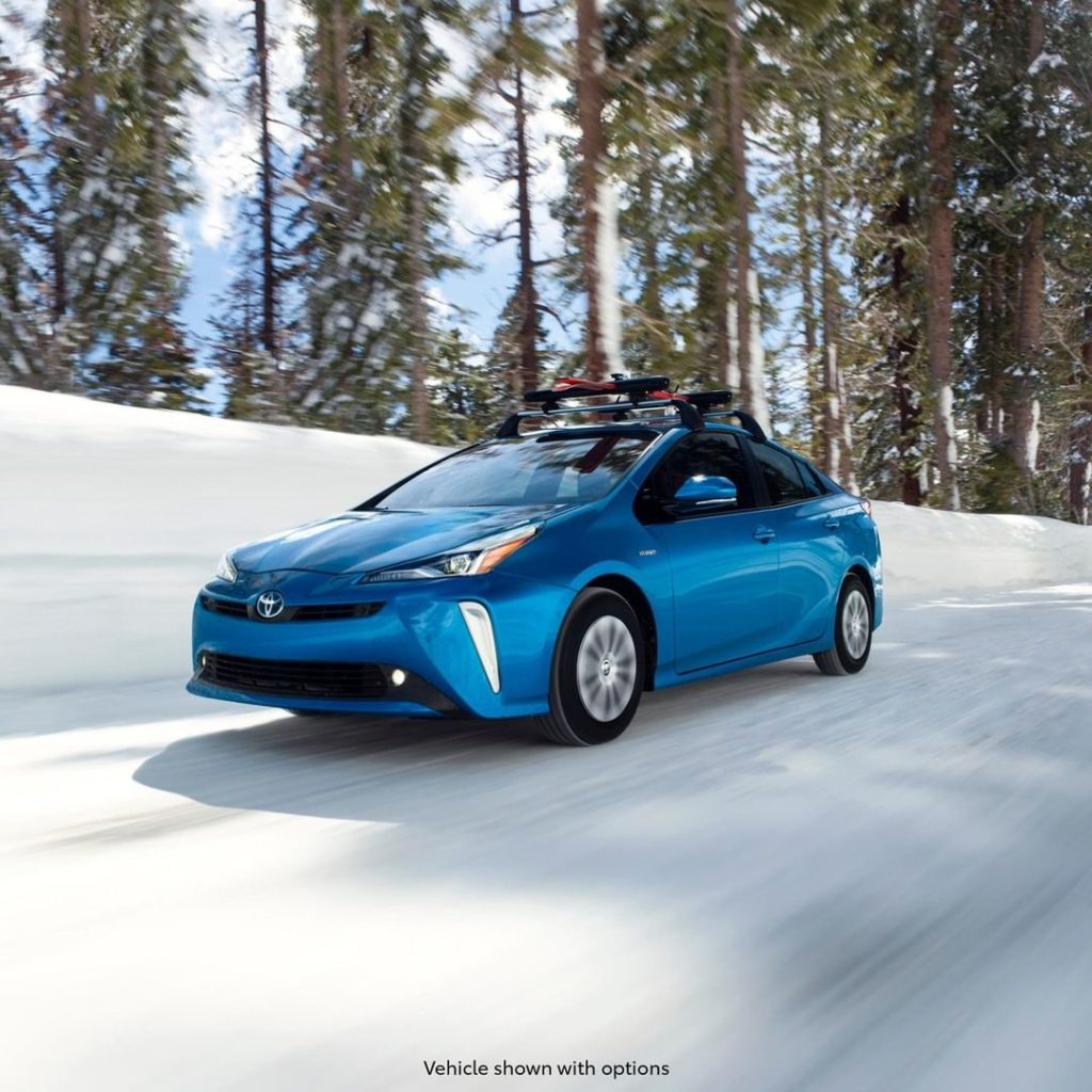 Ready for snow, even if you're not! #Prius, now available with AWD-e. #LetsGoPla...