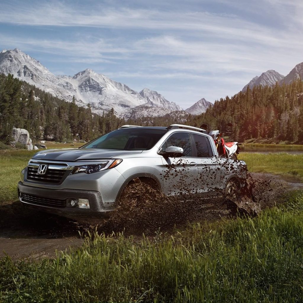 What’s another way to say, “Rugged Capability?” #HondaRidgeline...