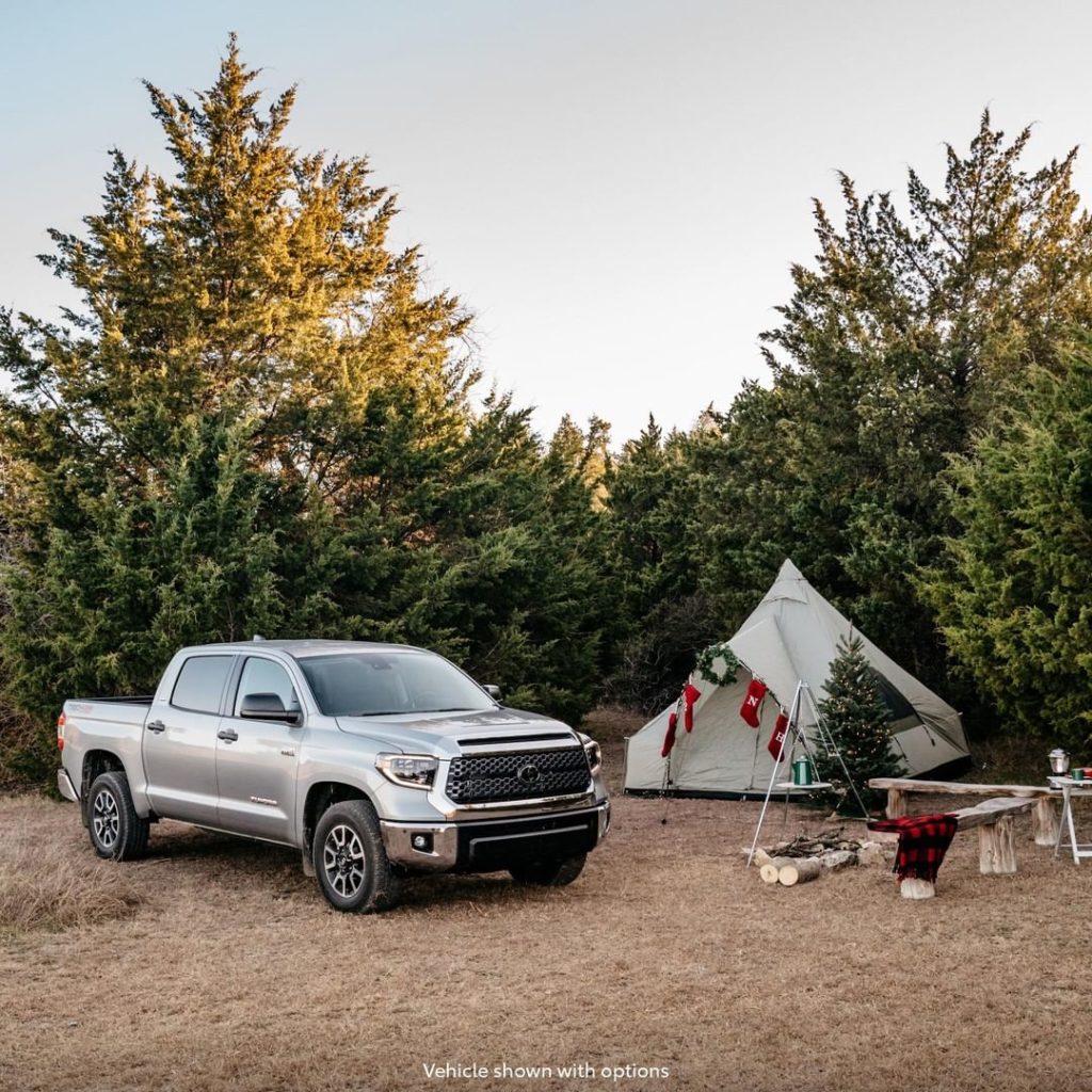 Oh what lovely weather for a #Tundra ride together with you! #LetsGoPlaces...