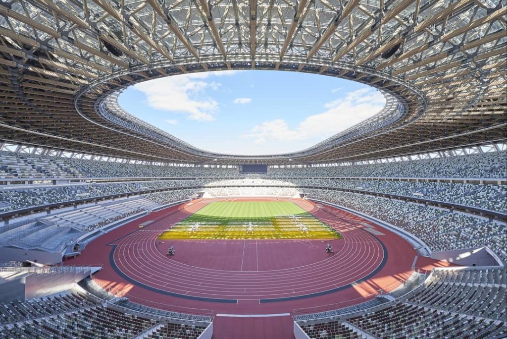 The Olympic stadium is 

What an incredible venue This is a place where records ...