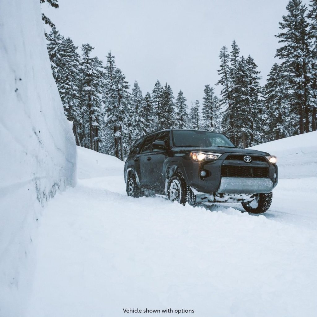 Bringing new meaning to "Over the river and through the woods." #4Runner #LetsGo...