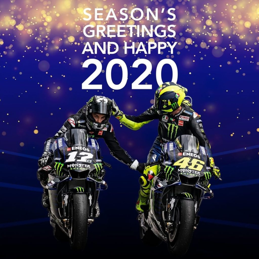 Season's greetings and happy new year!

#MonsterYamaha...