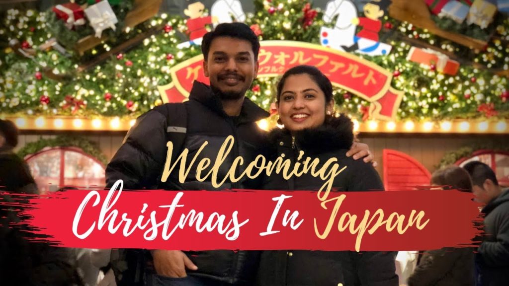 Welcoming Christmas In Japan | Winter Illuminations | Fireworks | Malayalam Vlog Japan | Chee & Chaa