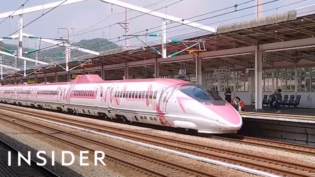 What It’s Like To Ride Japan’s Hello Kitty Bullet Train
