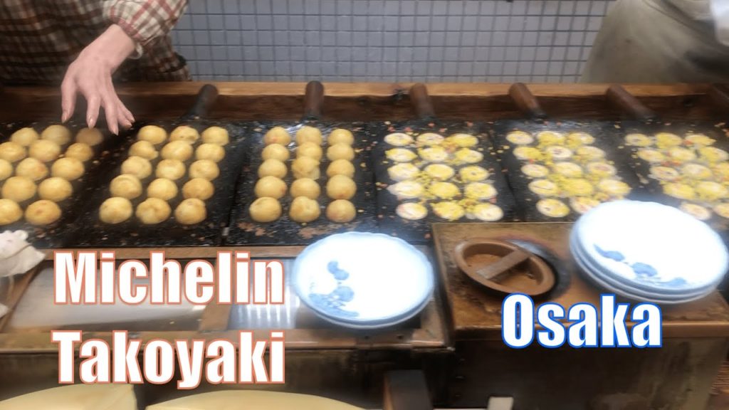 Michelin takoyaki -Street food in Japan- 【Osaka Vlog】