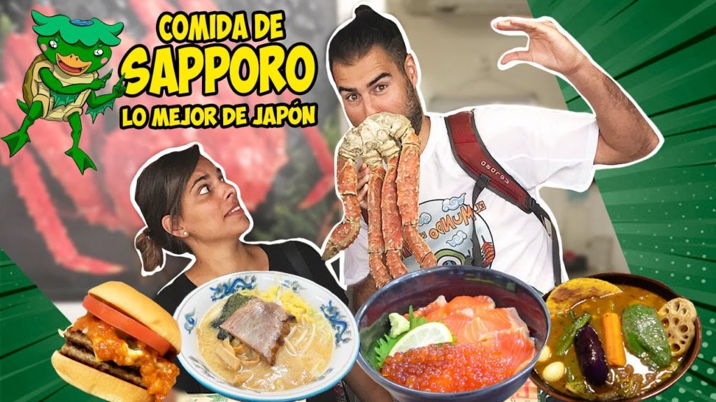 RUTA GASTRONÓMICA por SAPPORO 🦀El MCDONALDS JAPONÉS MOS BURGER 🍔COMIDA JAPONESA en SAPPORO 🍣