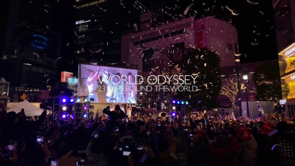 2020 New Year's Eve Countdown in Shibuya Scramble Crossing Tokyo JAPAN | 渋谷スクランブル交差点新年カウントダウン二〇二〇年