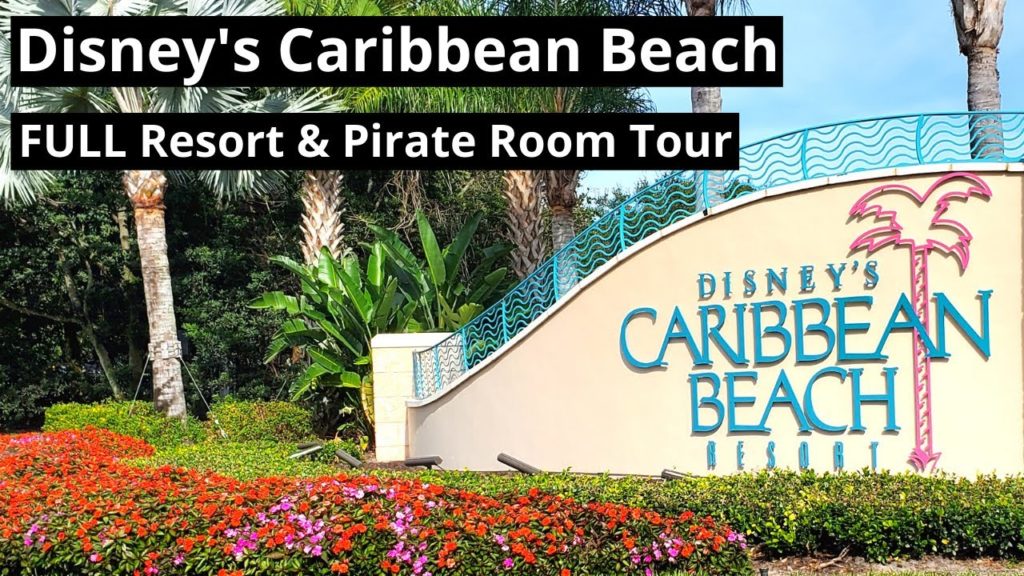 Disney's Caribbean Beach 2019 FULL Resort & Pirate room TOUR!