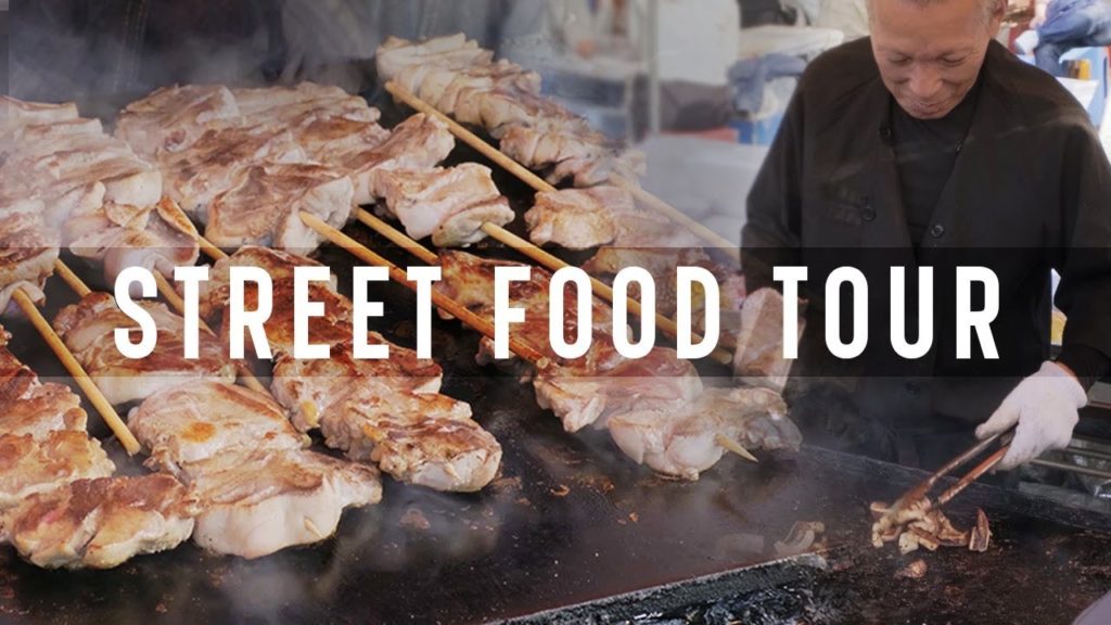 Tokyo Street Food | Beef Yakitori at a Japanese Festival!