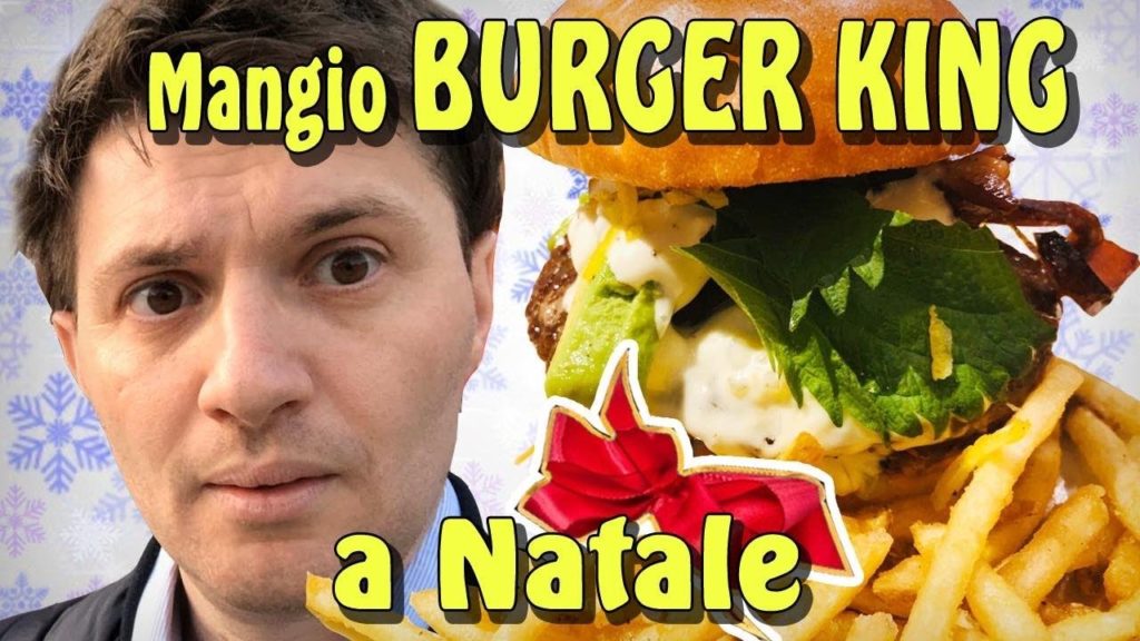 Mangio Burger King a Natale Mangio Burger King a Natale