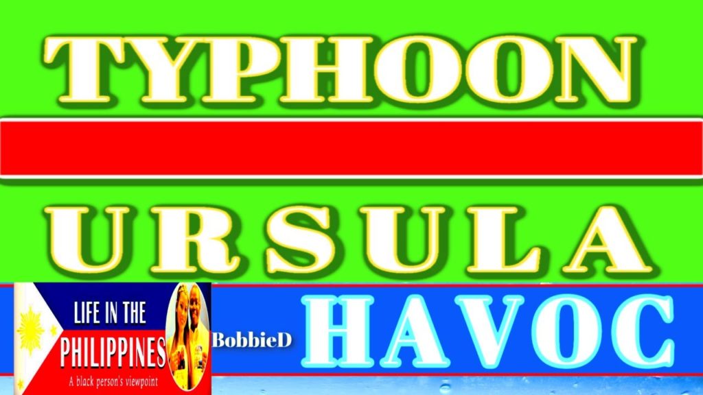 Typhoon Ursula Rocks The Philippines Christmas Eve And Christmas Day (2019)