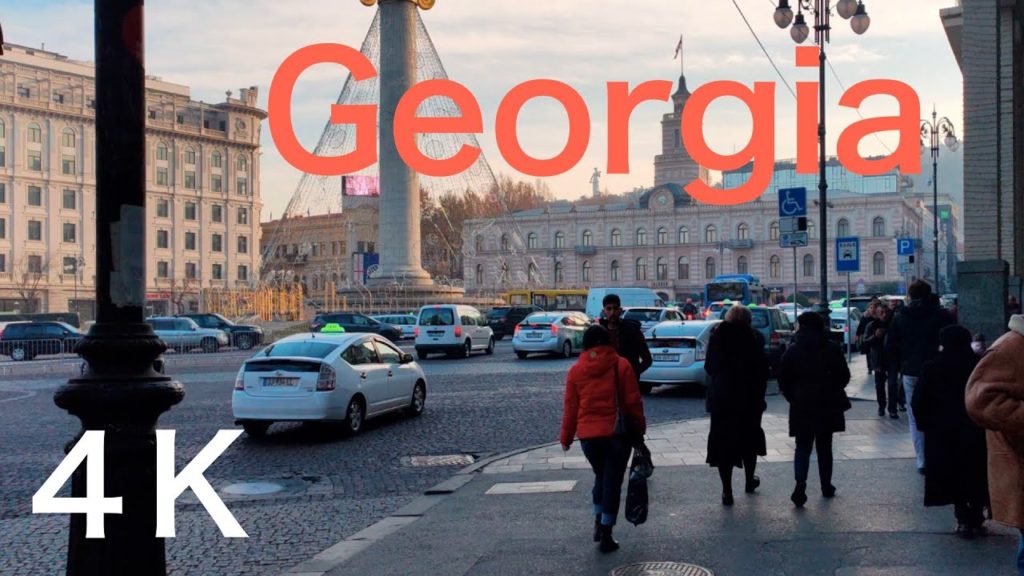 Walking streets of Georgia 2019 -4K-