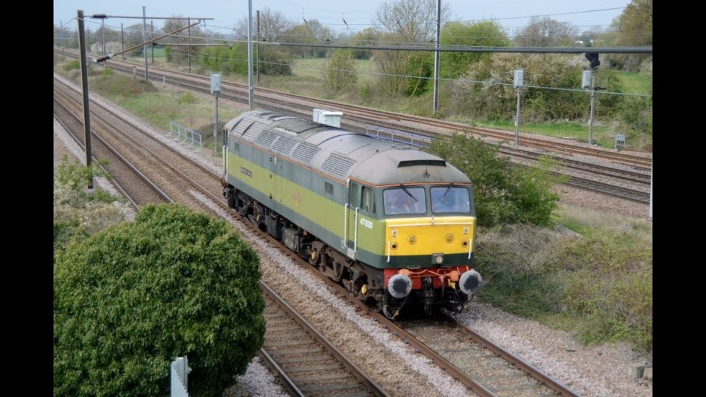 ECML Trains 2019   Marholm, 9th April   'Lots Of Liveries!'