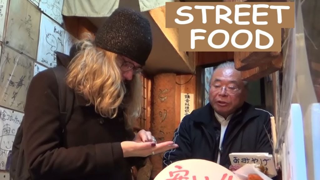 Delicious Japanese Street Food In Kamakura & Walk-through Delicious Japanese Street Food In Kamakura & Walk-through