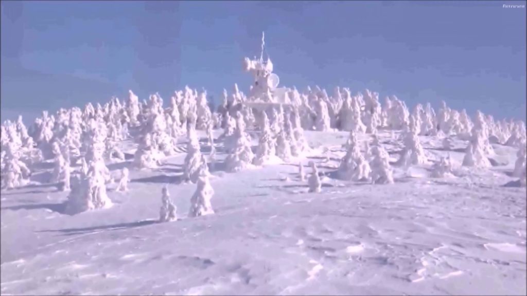 Hakkoda mountain Aomori Japan 핫코다산의 설경 八甲田山 雪景
