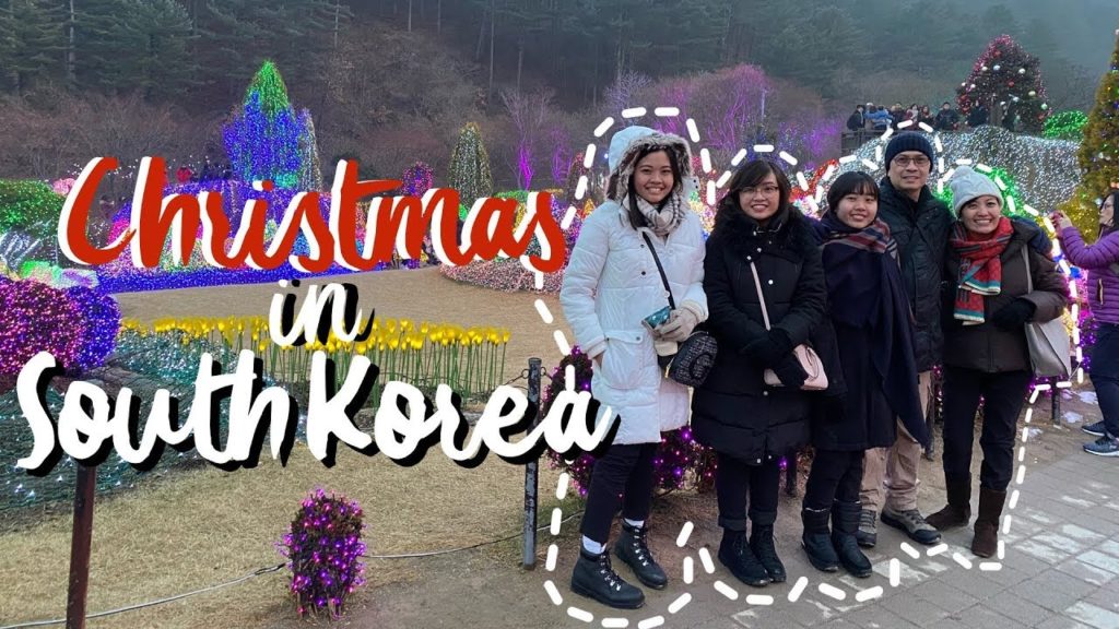 VLOG #1 | Christmas in South Korea | December 2019 | Winter Season | Petite France + Everland & more