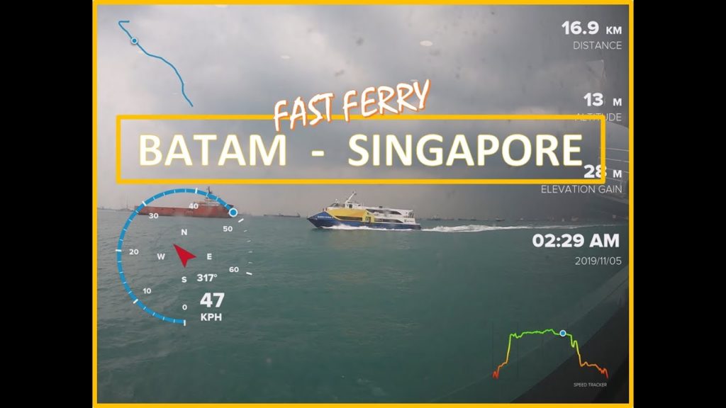 Batam to Singapore by Fast Ferry
