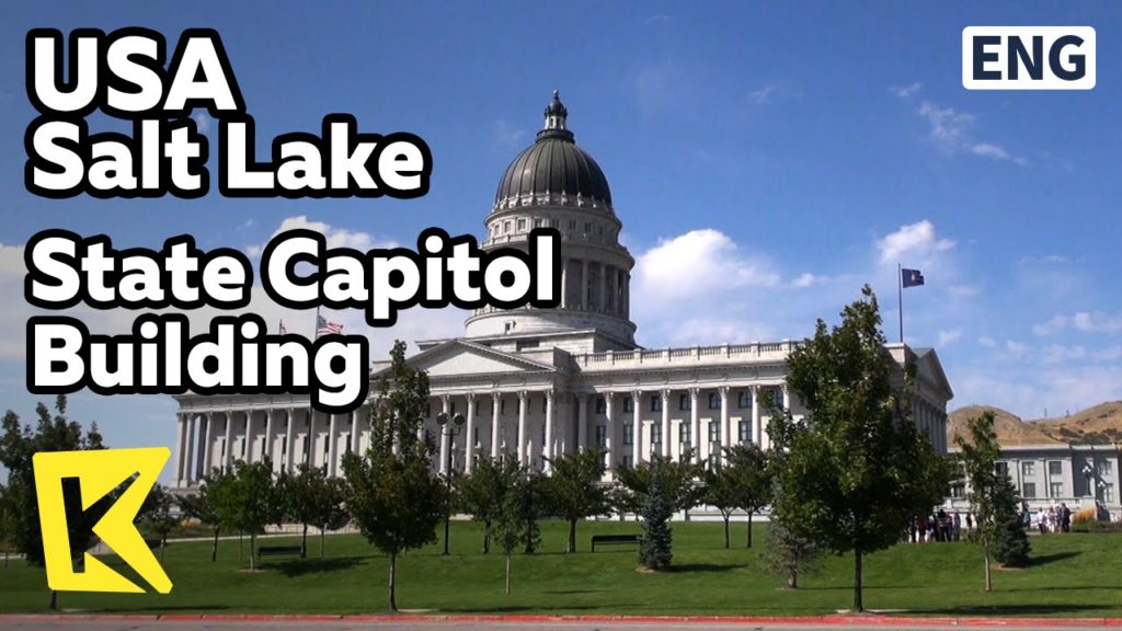 【K】USA Travel-Salt Lake[미국 여행-솔트레이크] 주의사당/Utah State Capitol Building/Utah/Indian Ceiling Mural