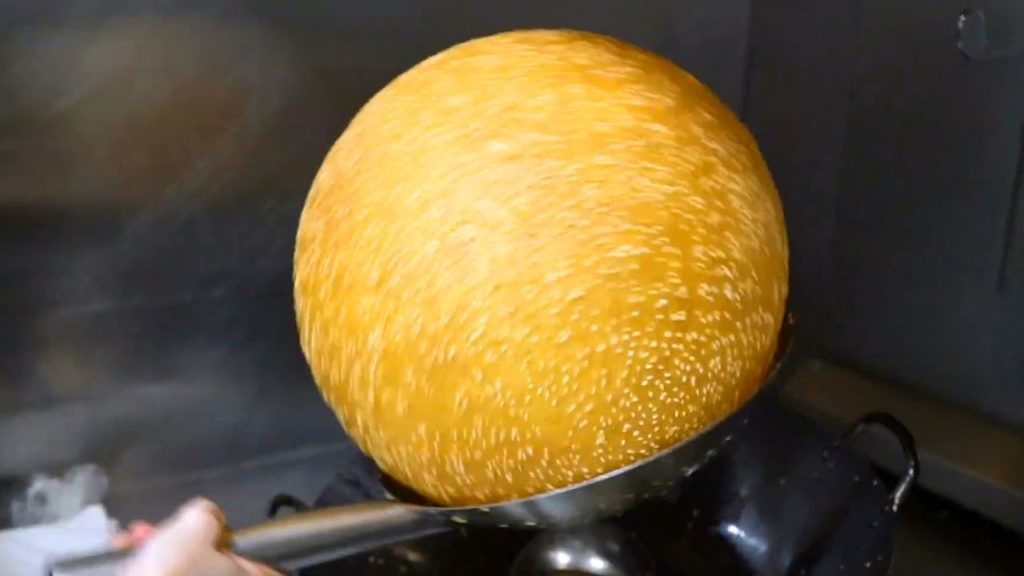 Taiwanese Street Food Night Market 😜 Sweet Potato Balls, Peanut Ice Cream, Big Sesame Balls