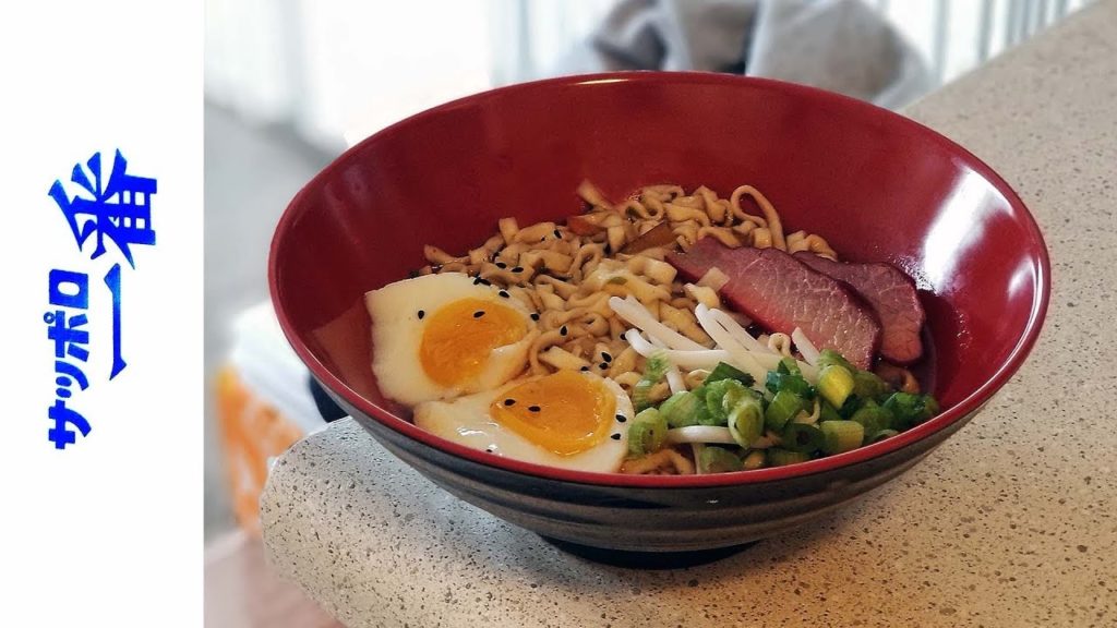 Sapporo Ichiban Pirikara Kenchin Udon   Instant Noodle Recipe Time   EP 309