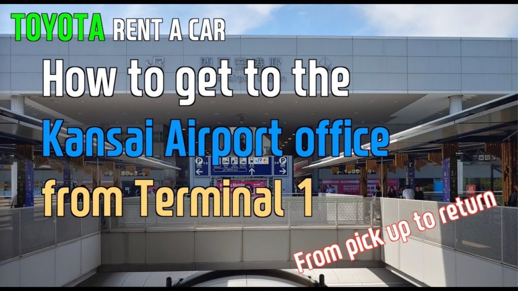 Toyota rent a car Kansai airport branch, From pick up to return (Terminal 1) Toyota rent a car Kansai airport branch, From pick up to return (Terminal 1)