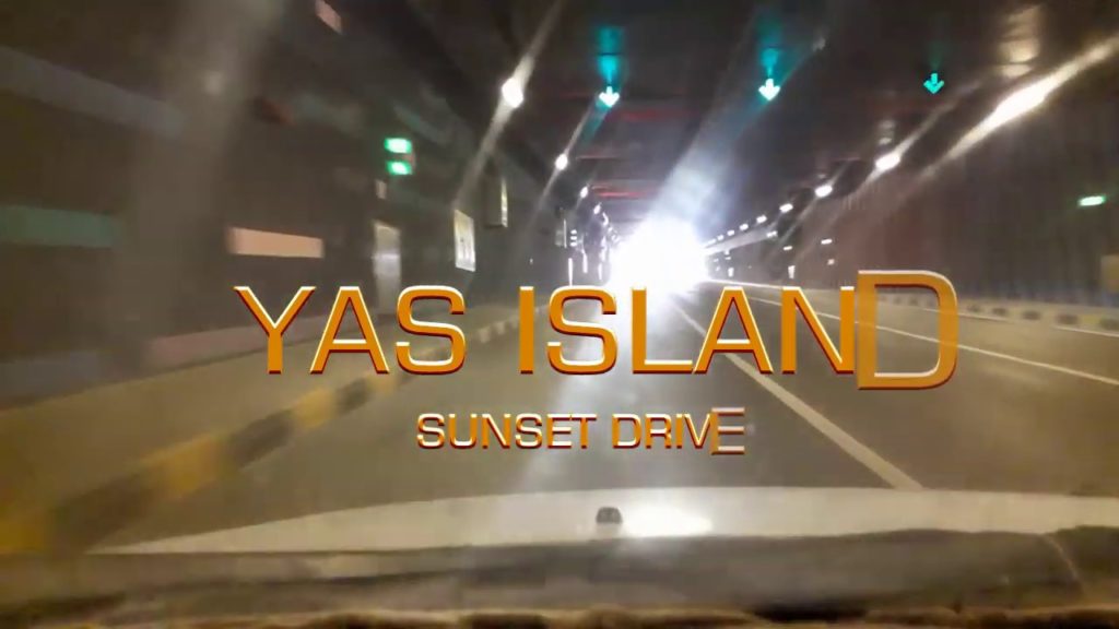YAS ISLAND SUNSET DRIVE